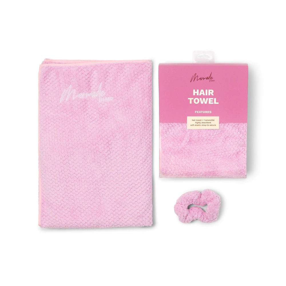 Mermade Hair Hair Towel + Scrunchie
